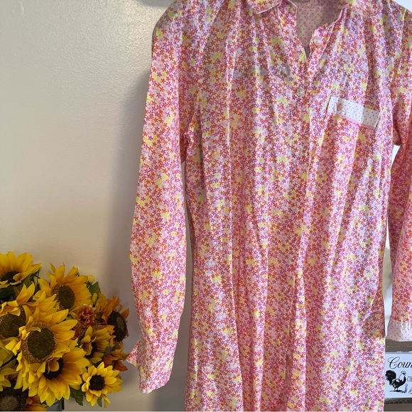 Victoria's Secret Pink and Yellow sleep shirt - Picture 2 of 11